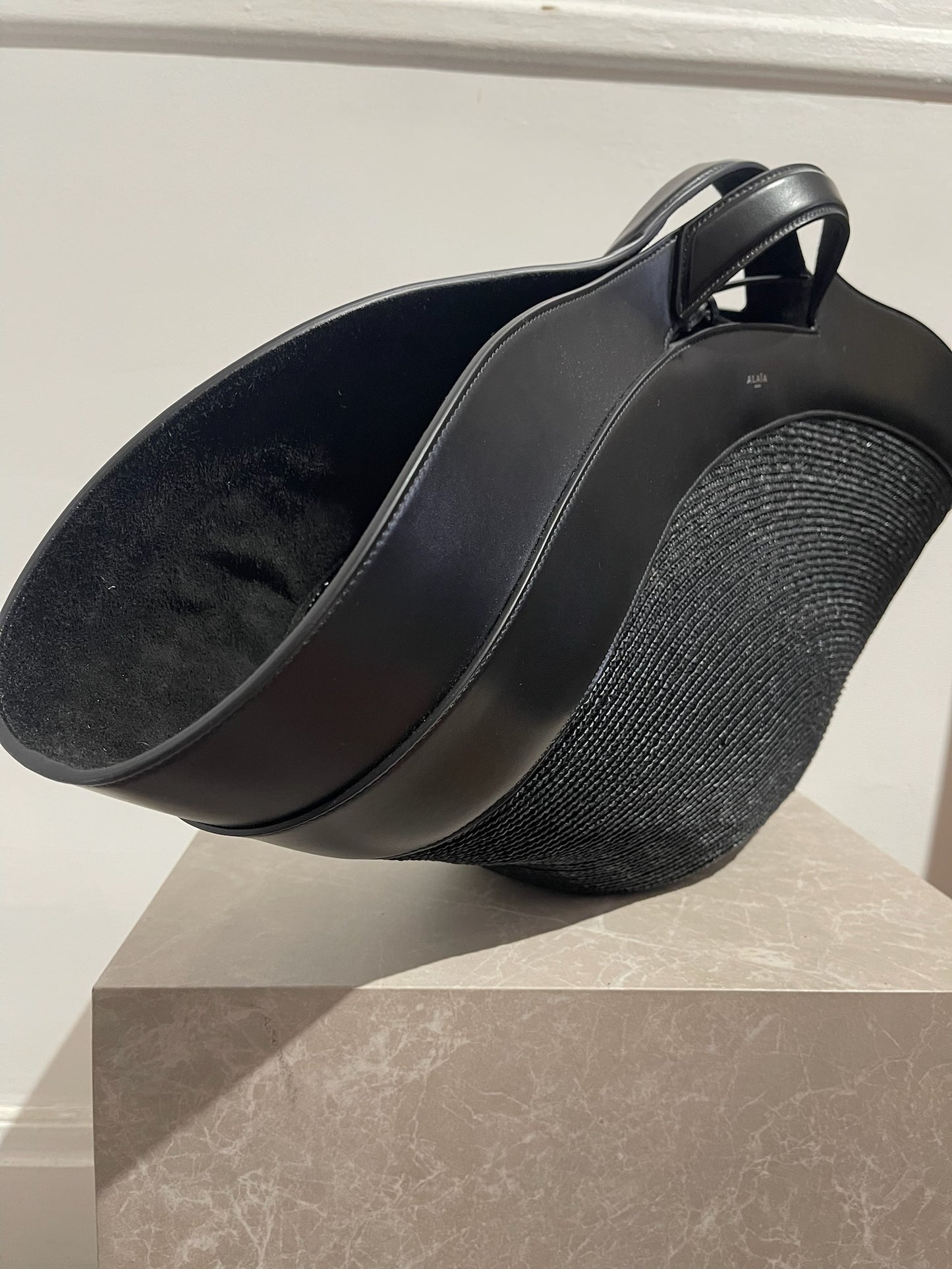 Sac Alaia Khaïma noir