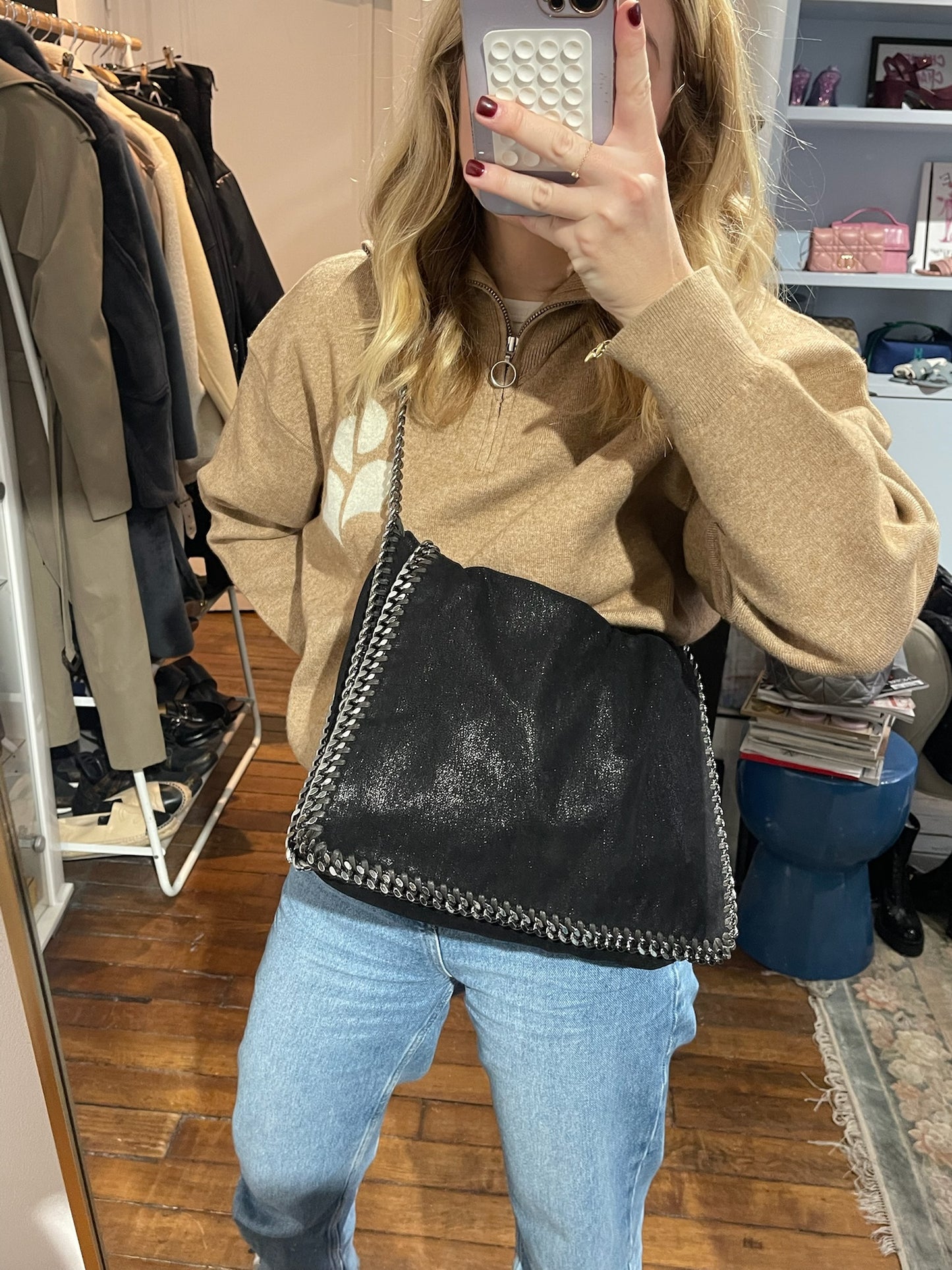 Sac Stella McCartney Falabella noir