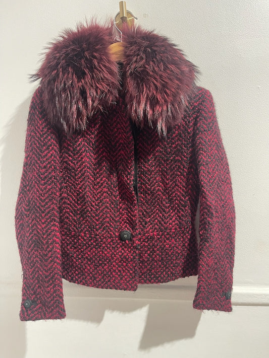 Veste Versace rouge T.34