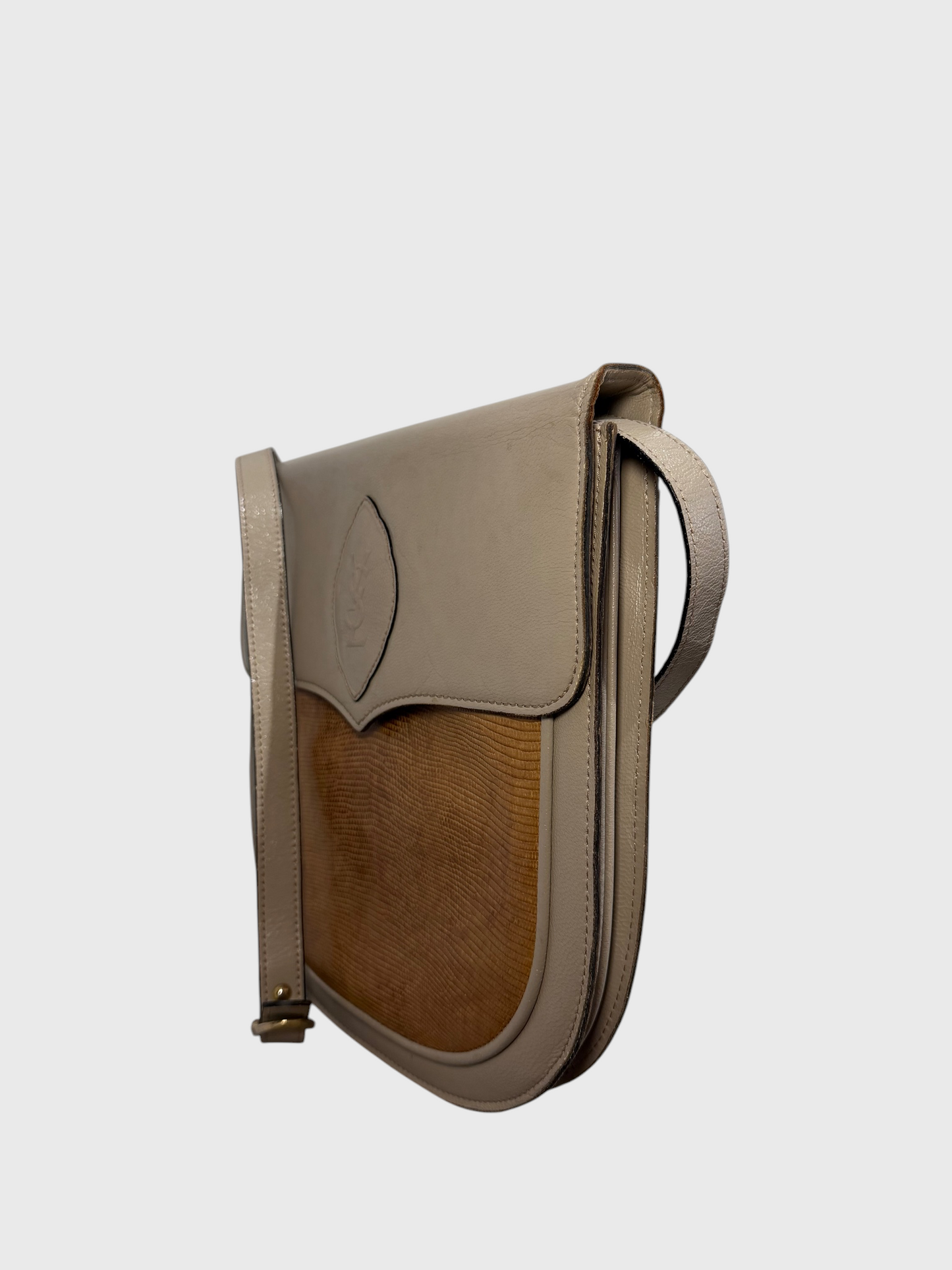 Sac Yves Saint Laurent beige