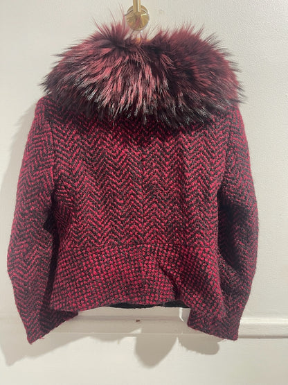 Veste Versace rouge T.34