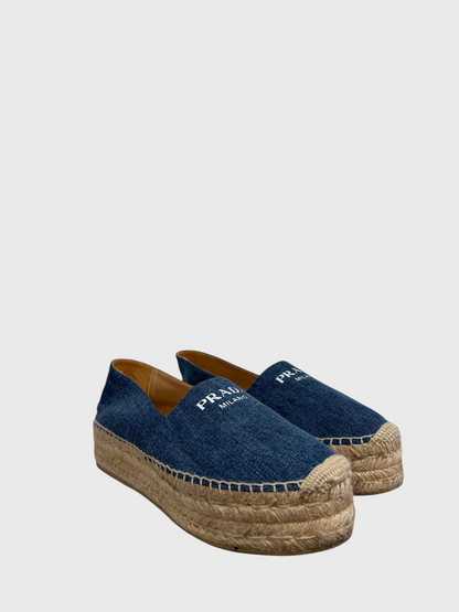 Espadrilles Prada jeans T.40