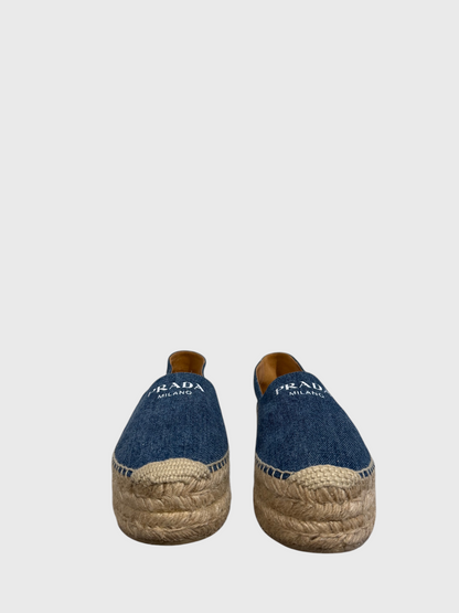 Espadrilles Prada jeans T.40
