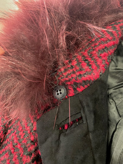 Veste Versace rouge T.34