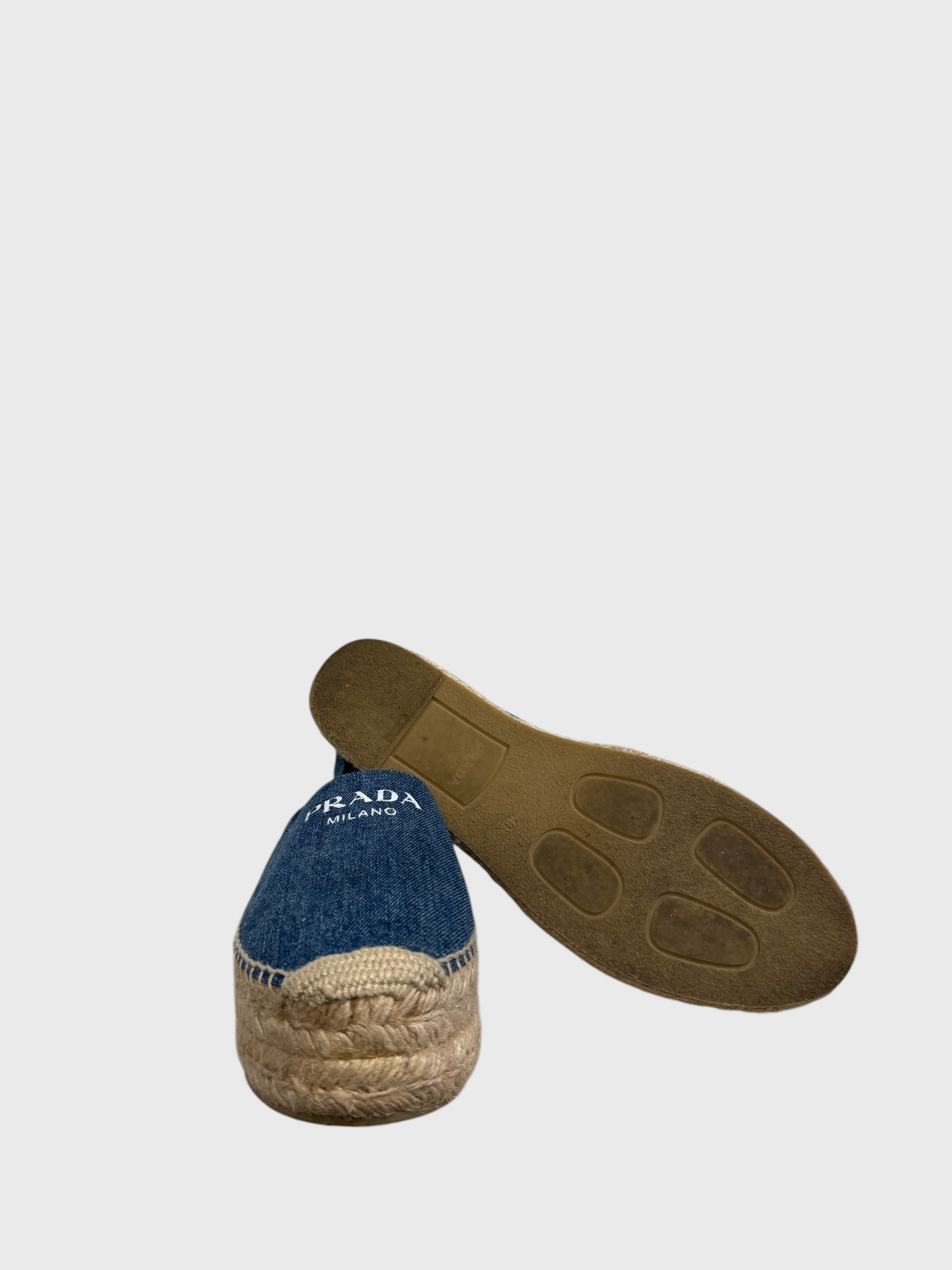 Espadrilles Prada jeans T.40