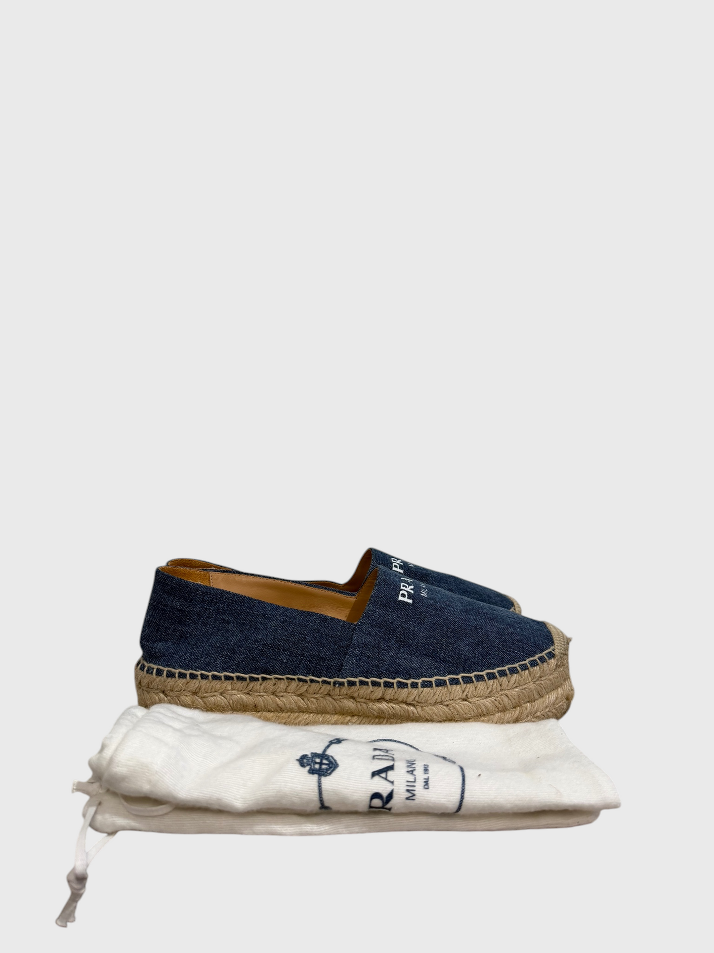 Espadrilles Prada jeans T.40