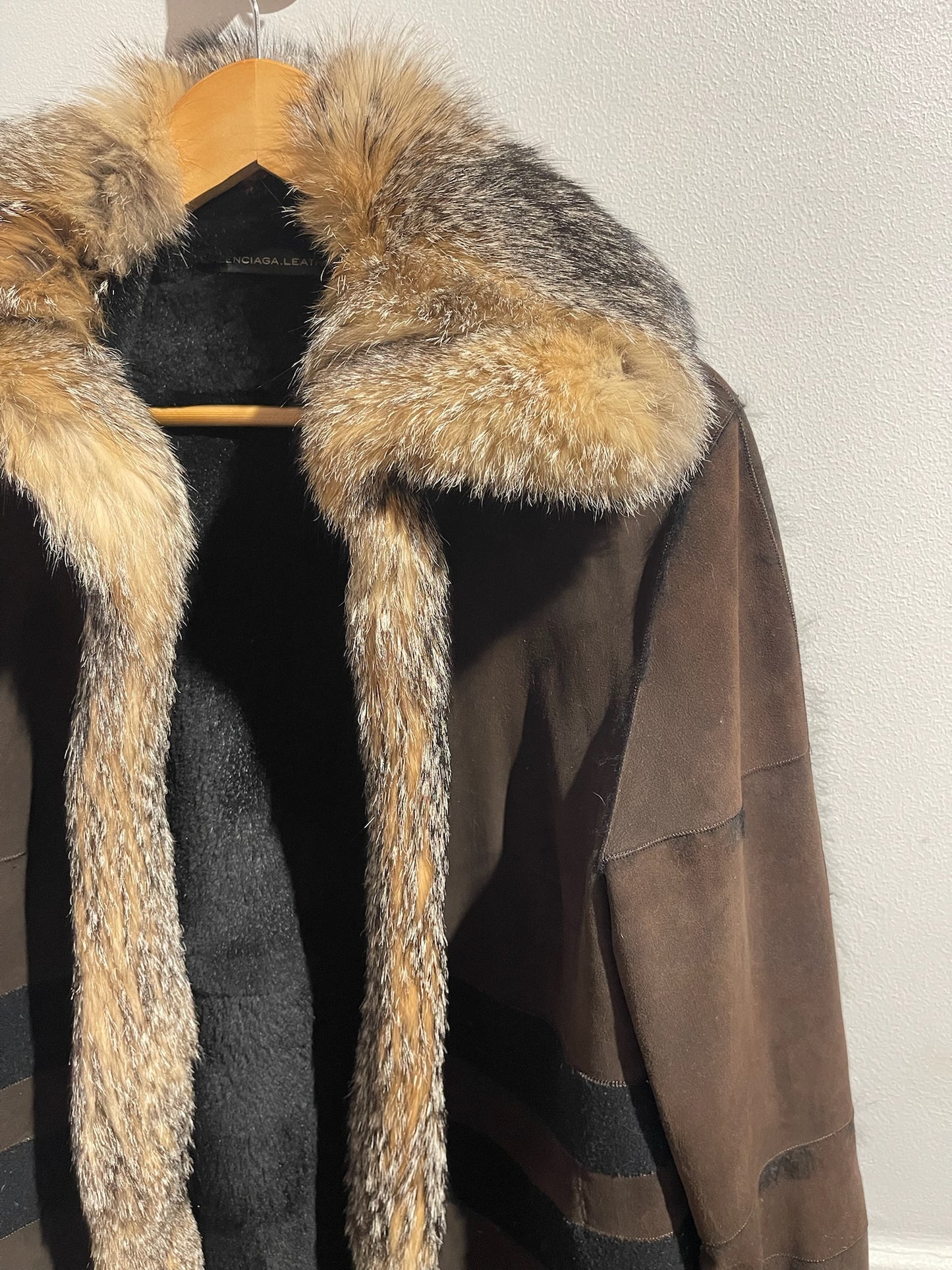 Manteau Balenciaga marron T.42