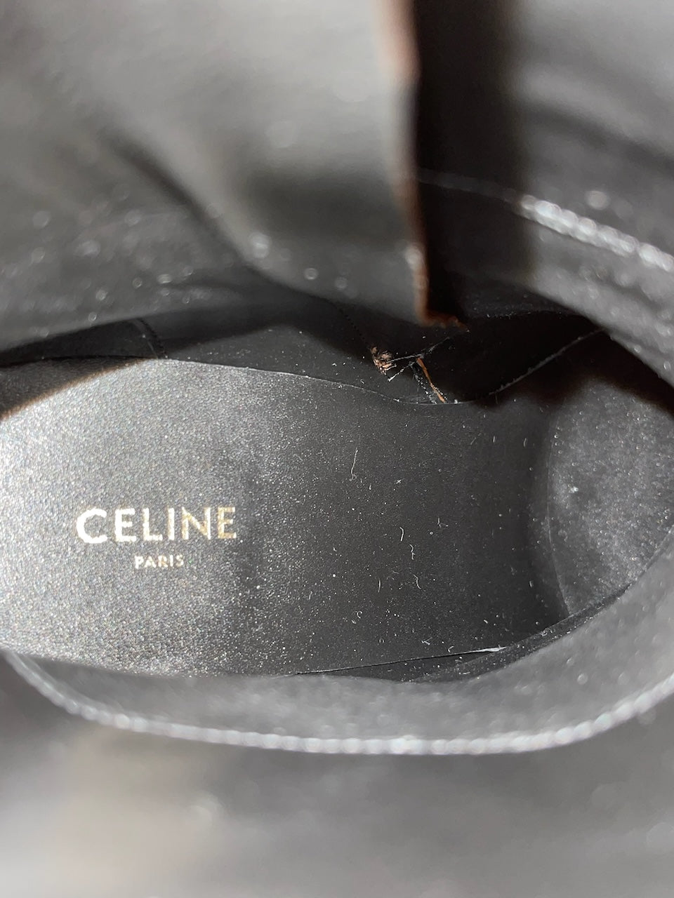 Bottines Céline camel T.36 NEUVES