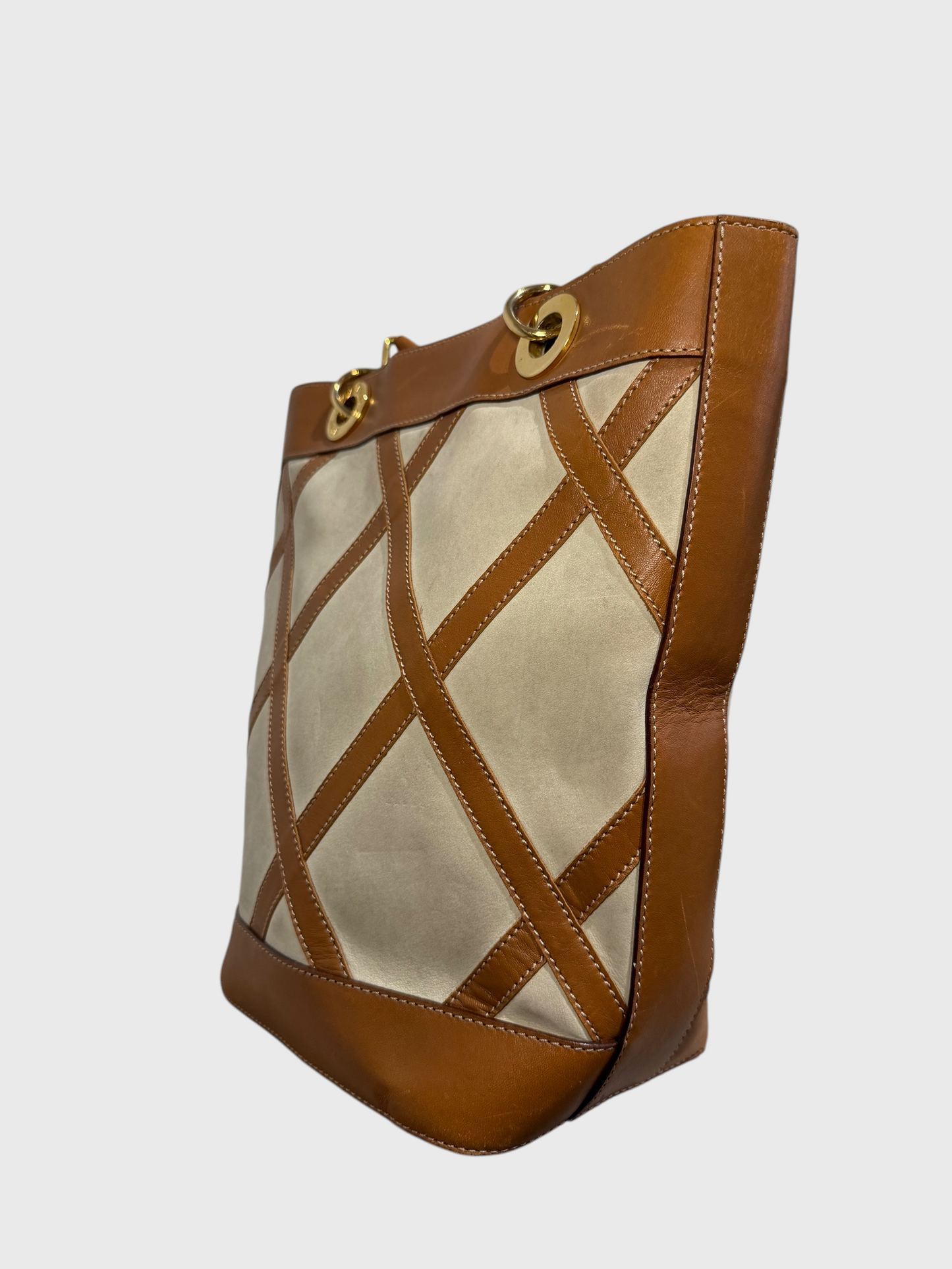 Sac sceau Celine beige