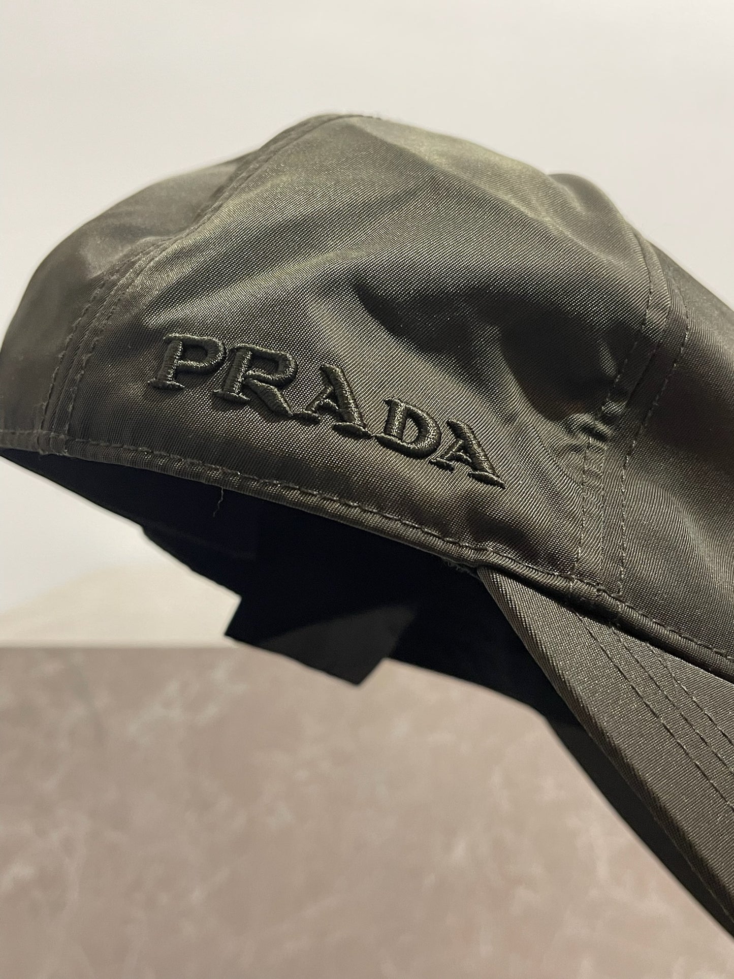 Casquette Prada kaki