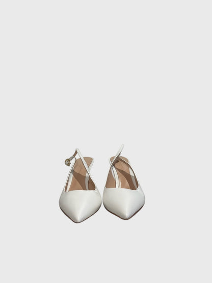 Escarpins Gianvito Rossi blancs T.38