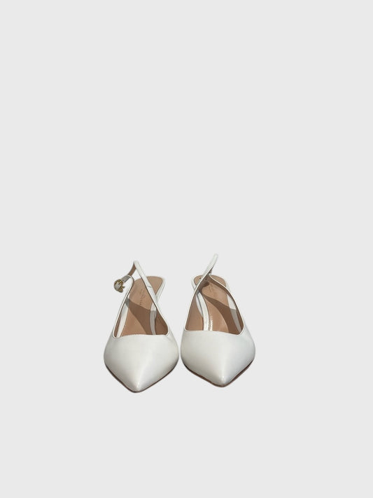 Escarpins Gianvito Rossi blancs T.38