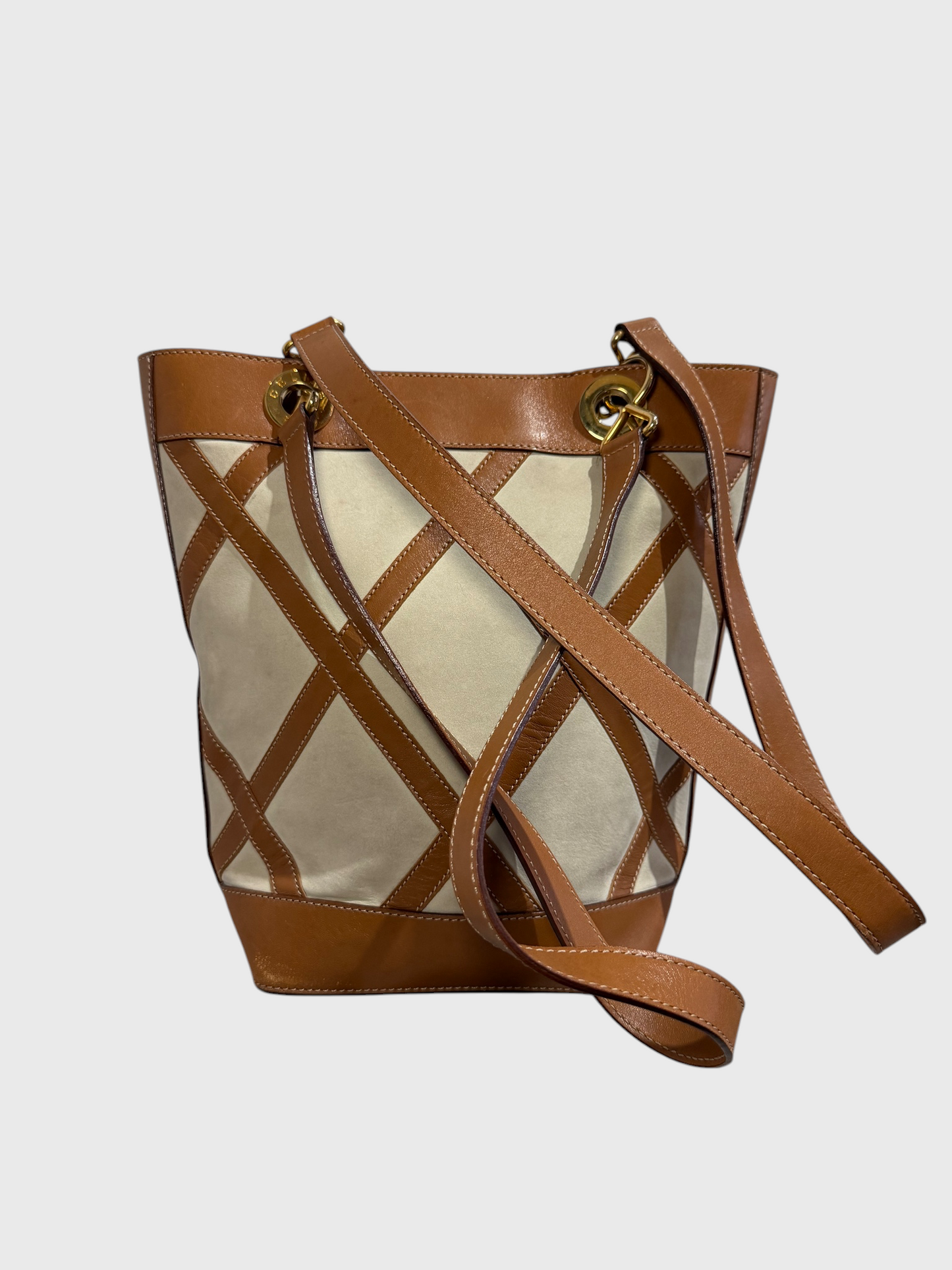 Sac sceau Celine beige