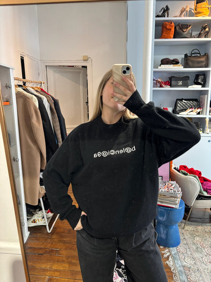 Pull Balenciaga noir T.S