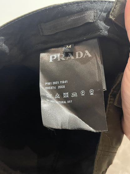 Casquette Prada kaki