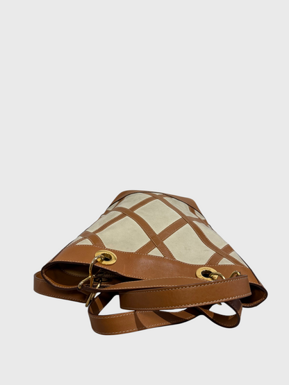 Sac sceau Celine beige