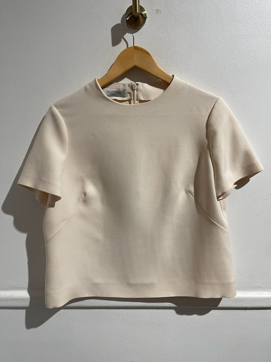 Top Valentino écru T.42