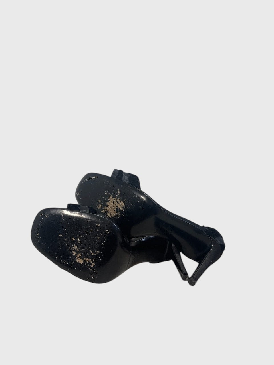 Sandales Emporio Armani noires T.38