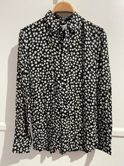 Chemisier Saint Laurent noir T.42
