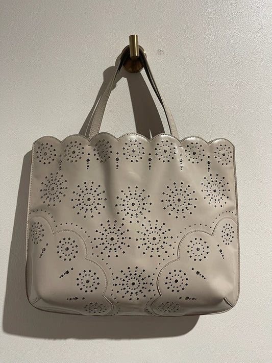 Sac cabas Alaia beige