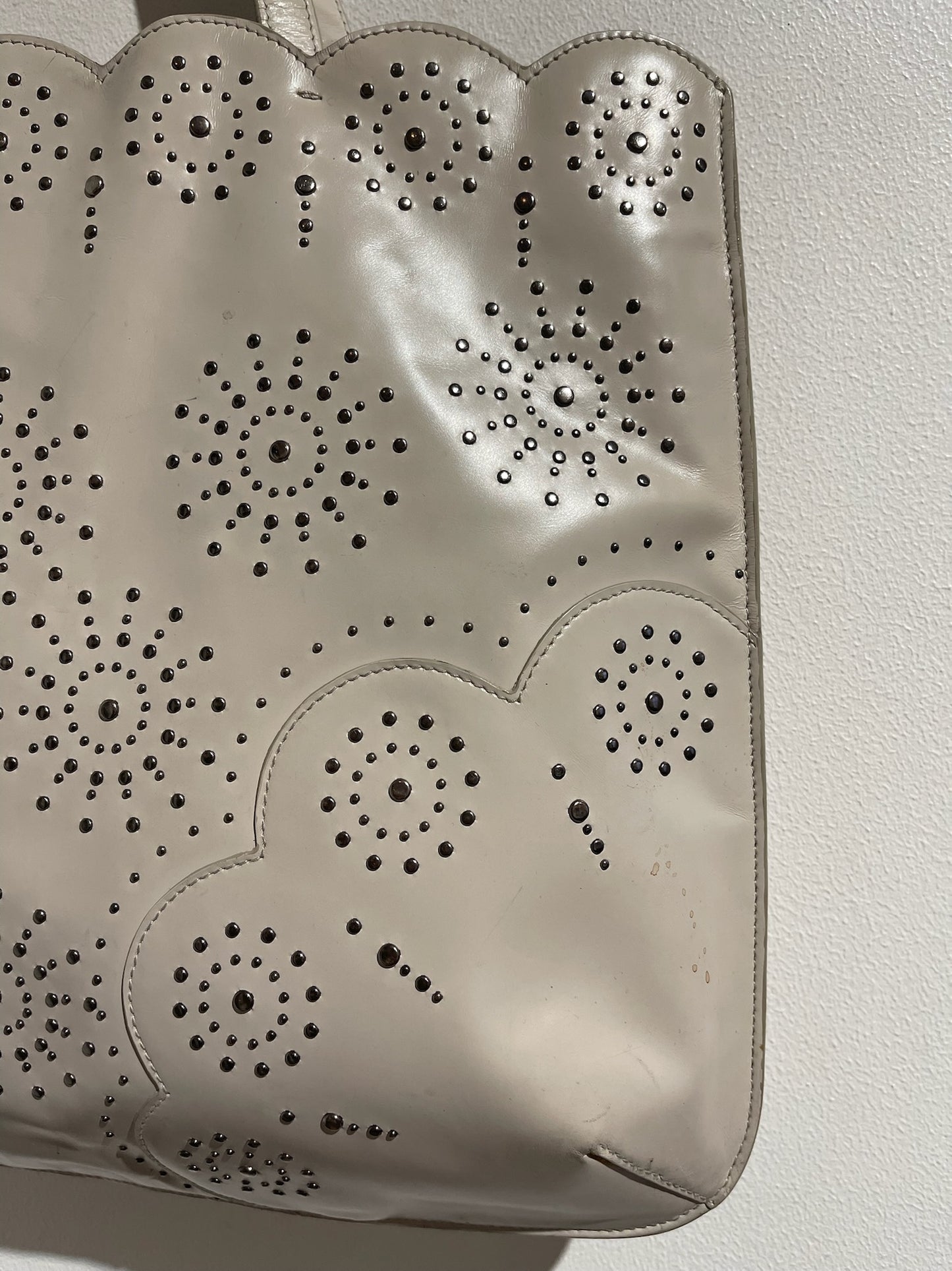 Sac cabas Alaia beige