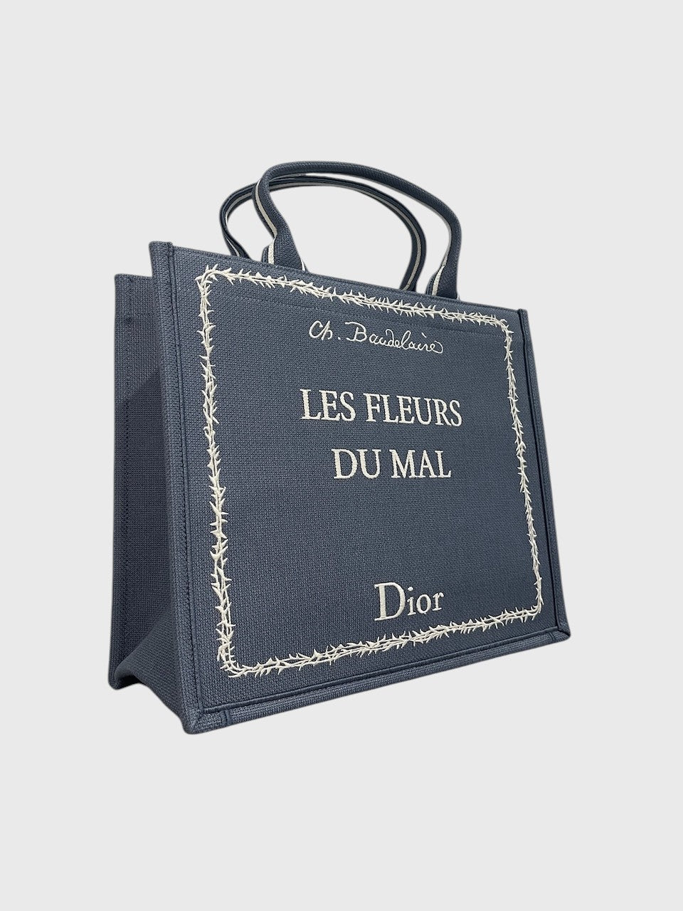 Sac cabas Dior Book Tote bleu