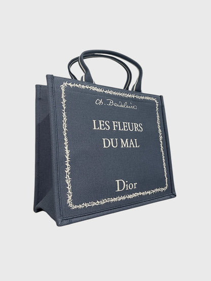 Sac cabas Dior Book Tote bleu