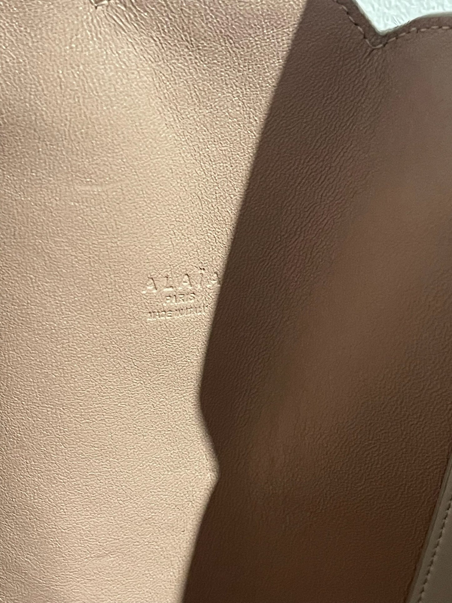 Sac cabas Alaia beige