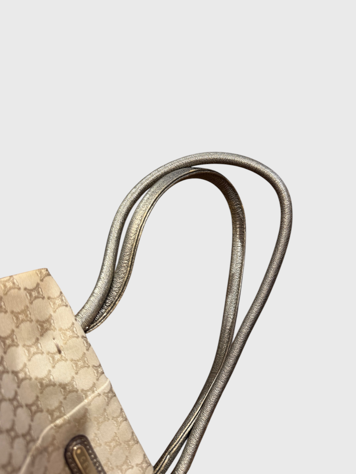 Sac Celine toile Triomphe beige