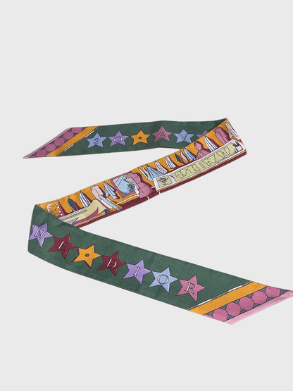 Foulard Mitzah Christian Dior orange