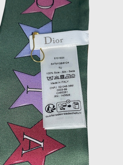 Foulard Mitzah Christian Dior orange