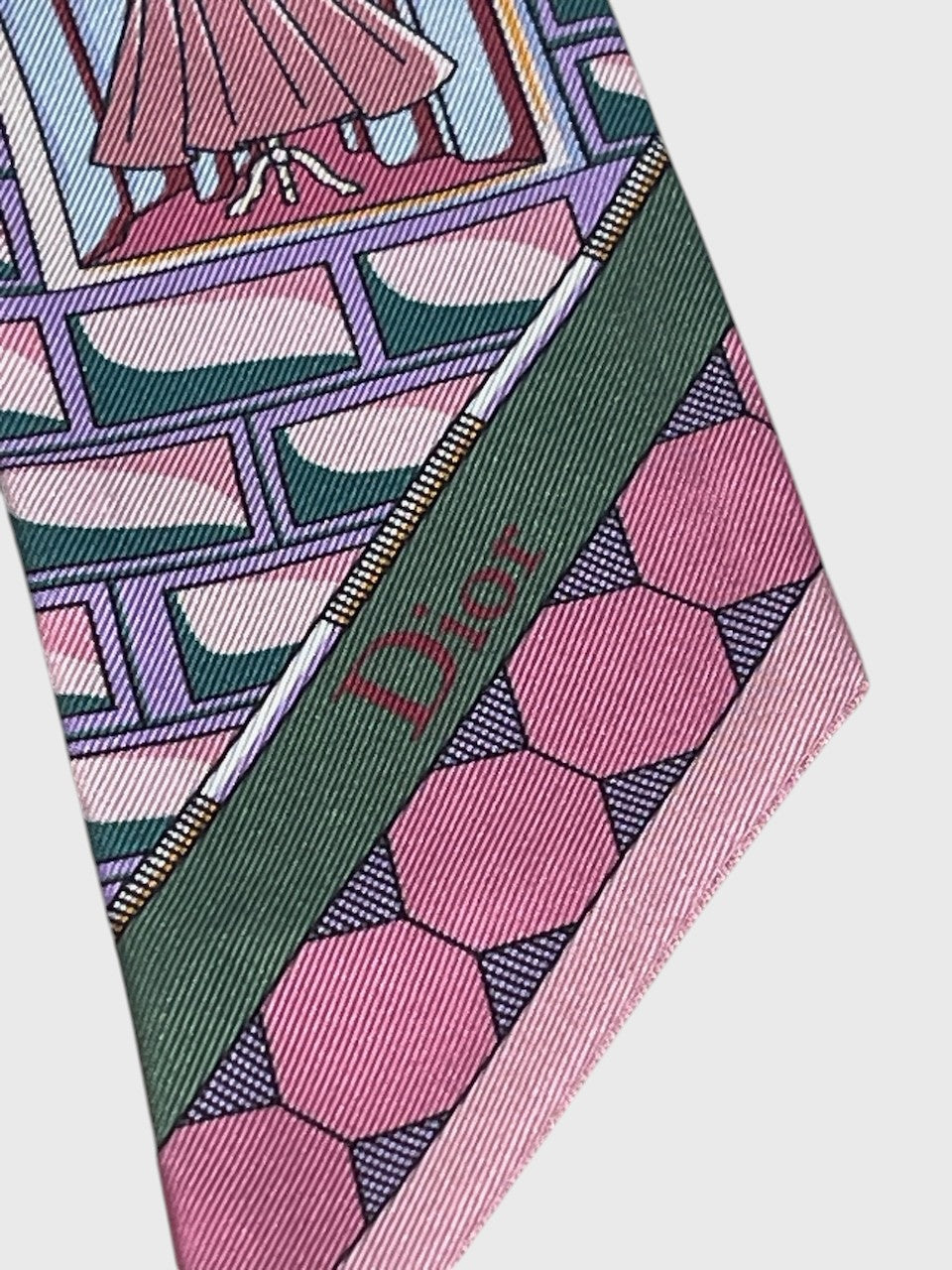 Foulard Mitzah Christian Dior orange