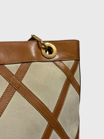 Sac sceau Celine beige