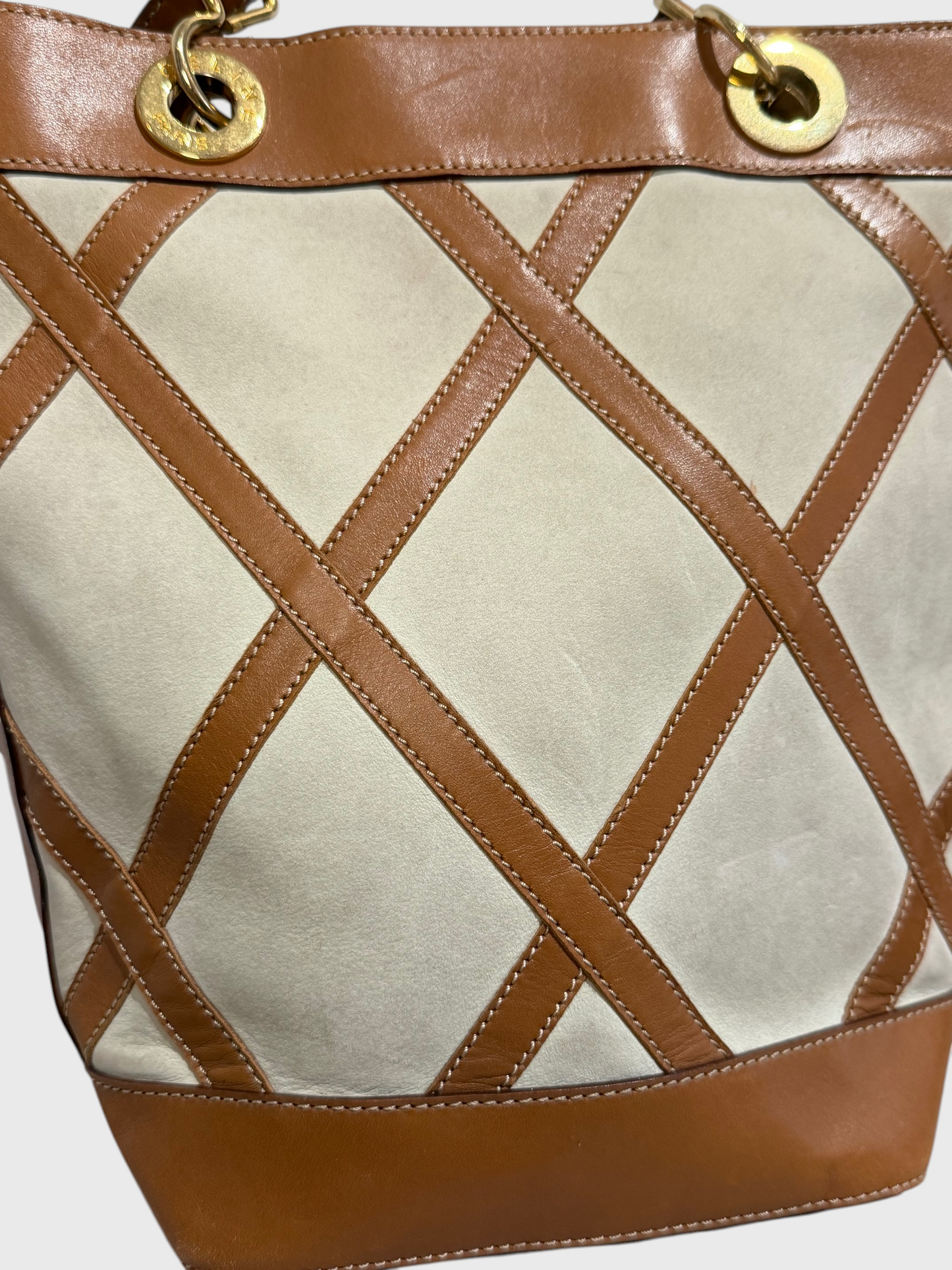 Sac sceau Celine beige