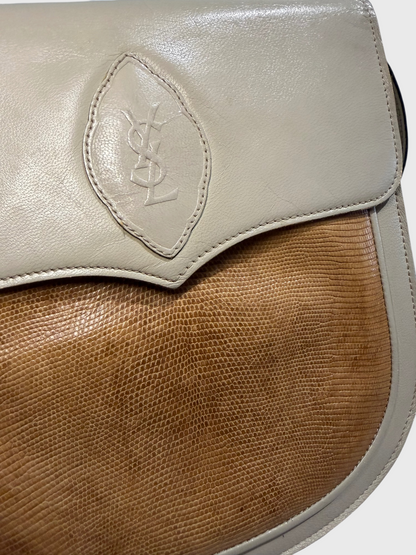 Sac Yves Saint Laurent beige