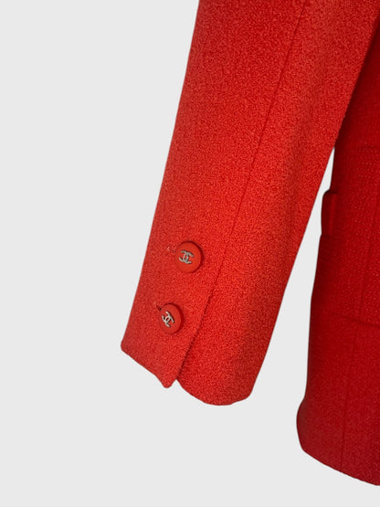 Veste Chanel corail T.38