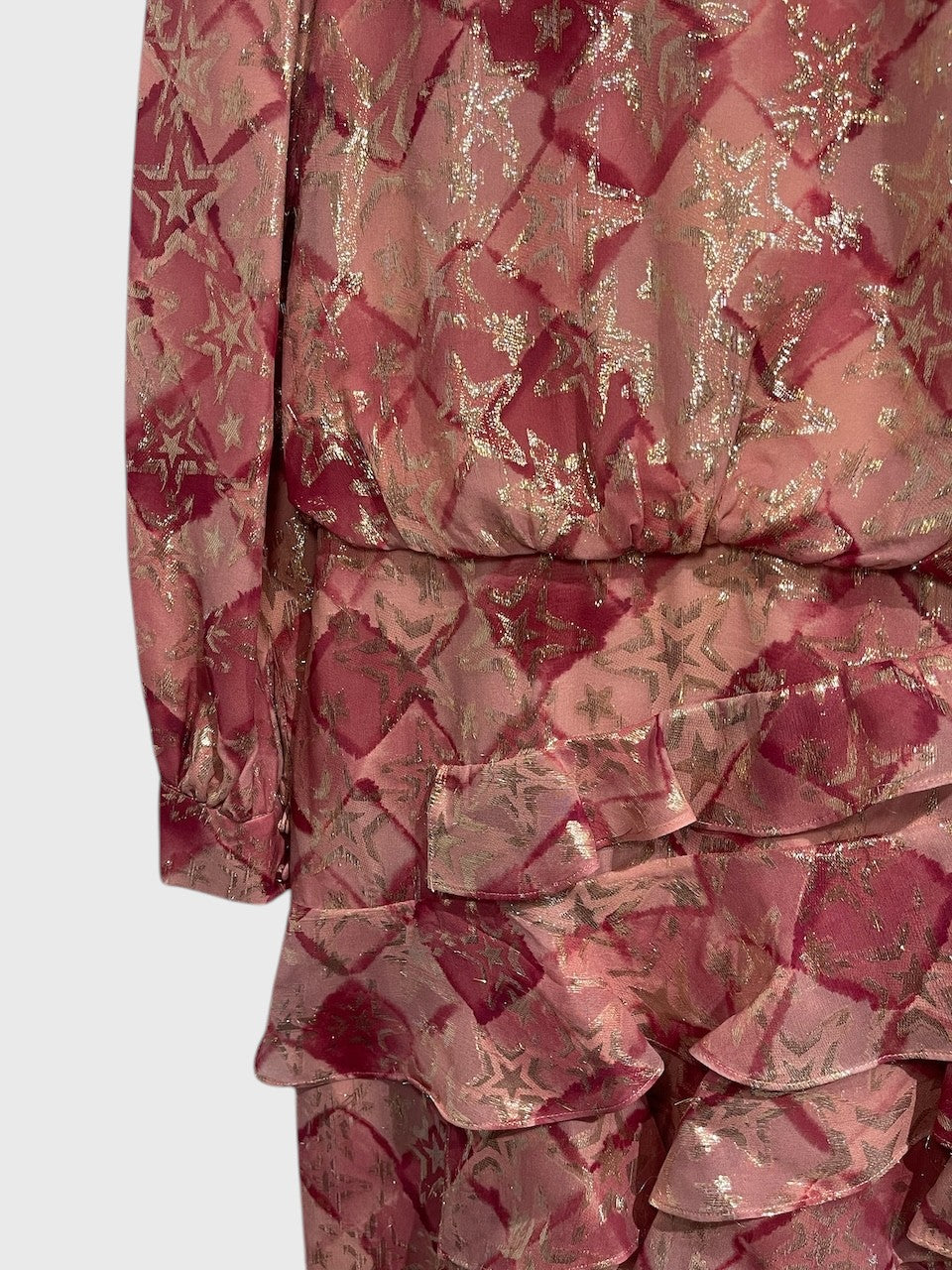 Robe Saloni rose T.38