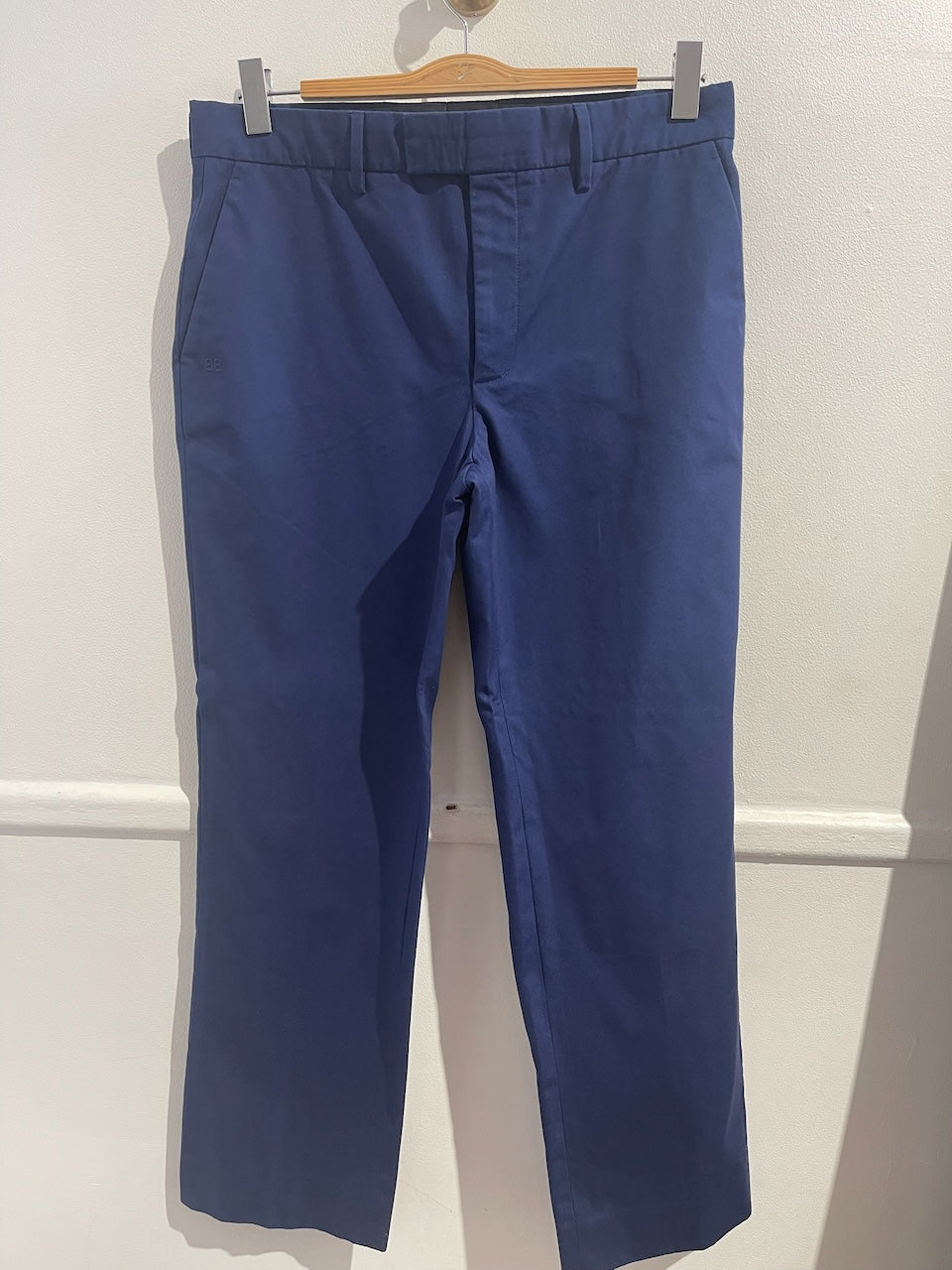 Pantalon Balenciaga bleu T.40