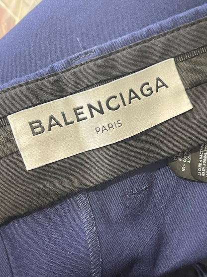Pantalon Balenciaga bleu T.40