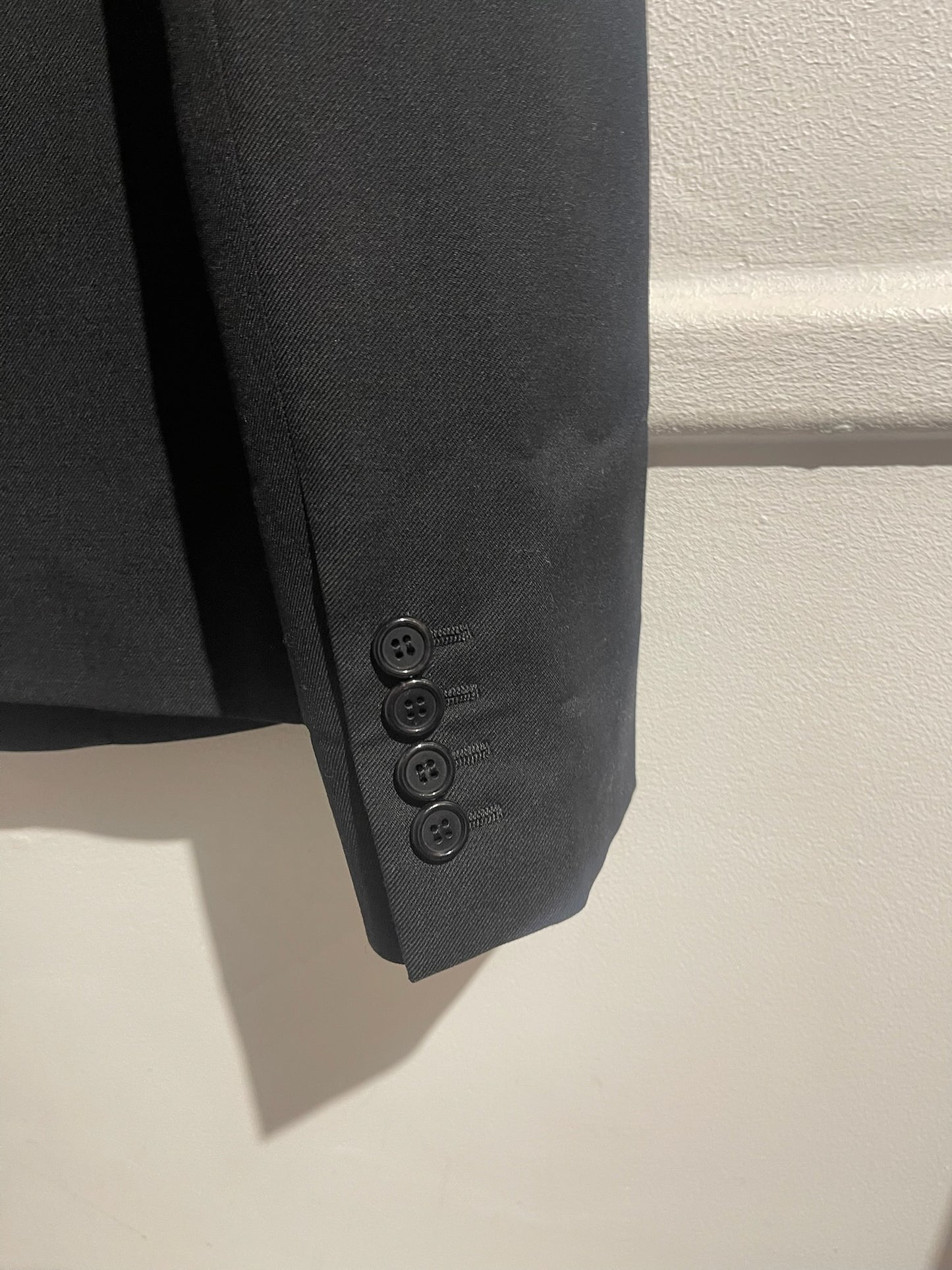 Blazer Saint Laurent noir T.48