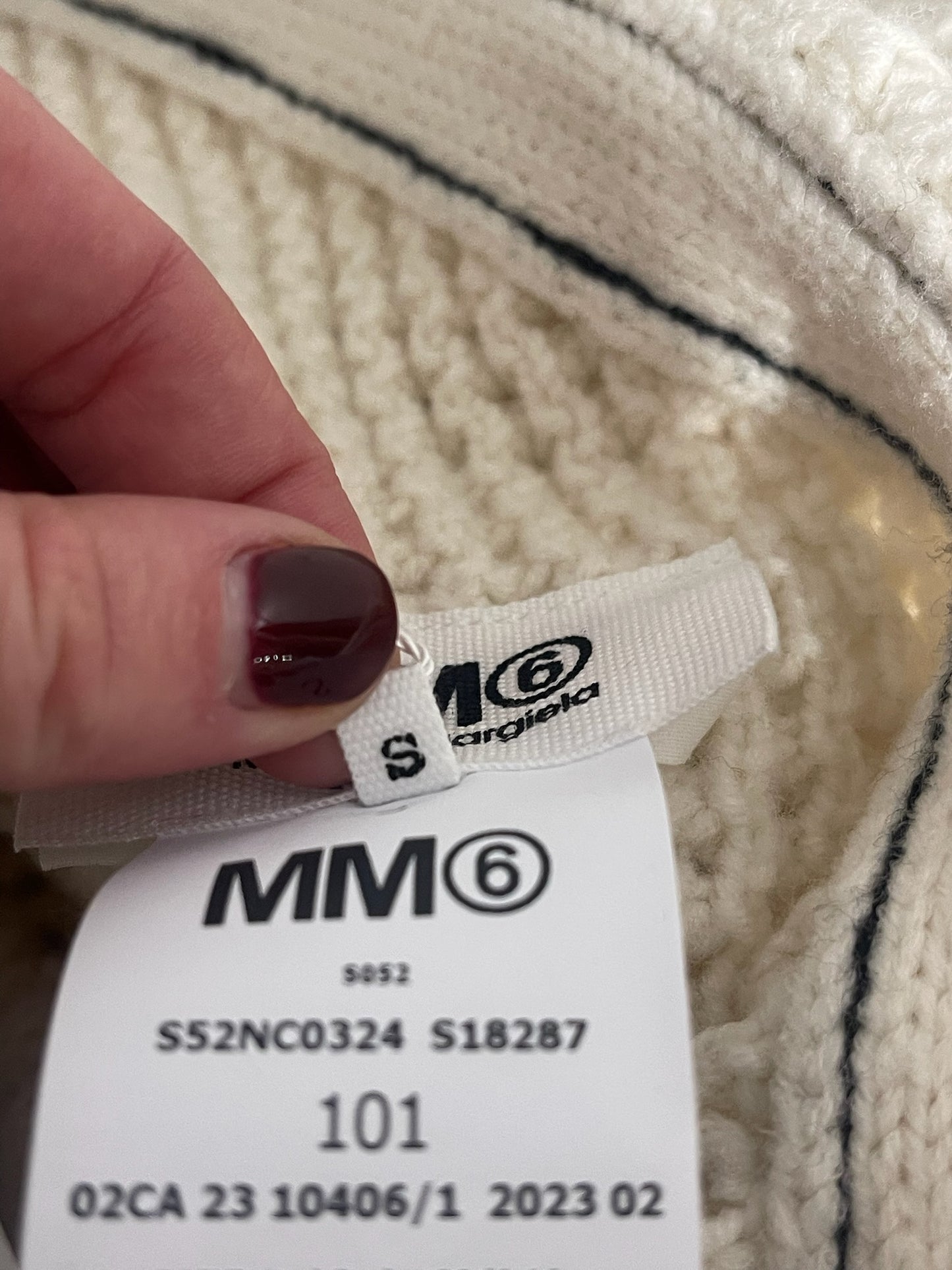 Top Maison Margiela beige T.S