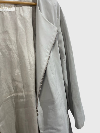 Manteau Chloé gris clair T.36
