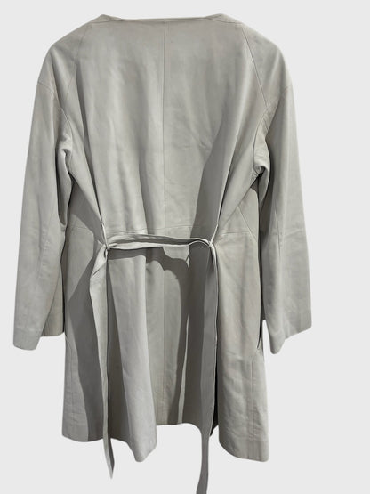Manteau Chloé gris clair T.36