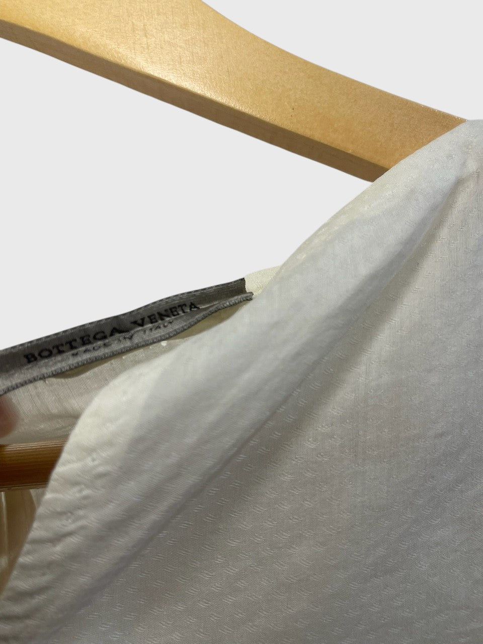 Top Bottega Veneta écru T.36