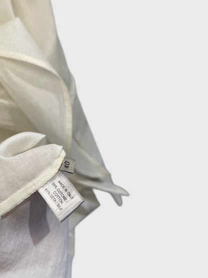 Top Bottega Veneta écru T.36