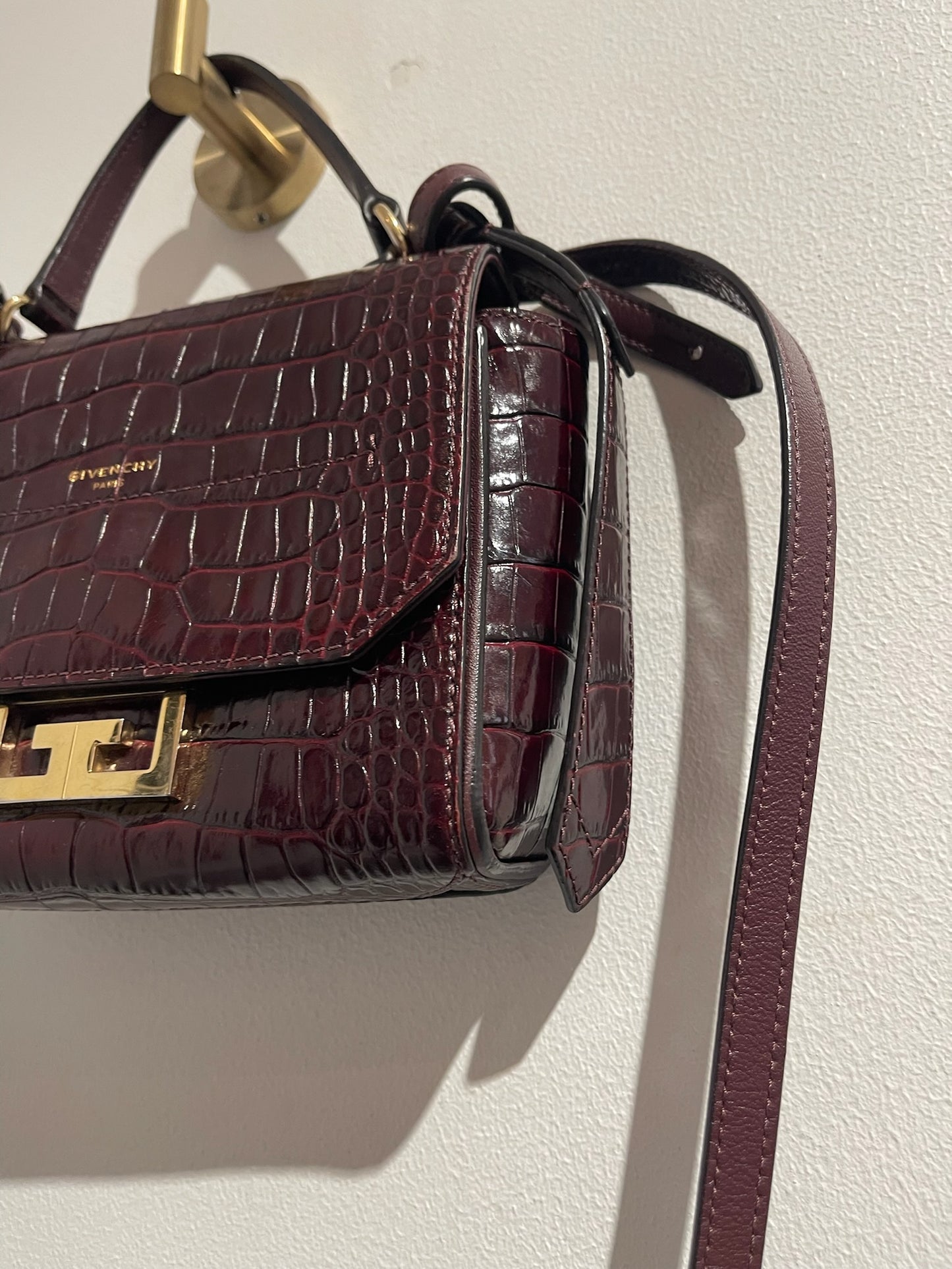 Sac Givenchy Eden Bordeaux