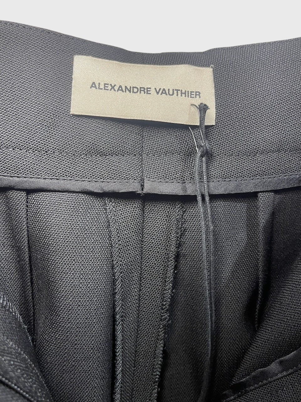 Pantalon Alexandre Vauthier noir T.38