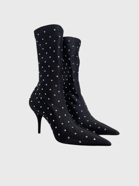 Bottines Balenciaga noires T.37