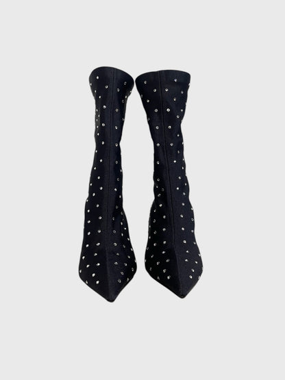 Bottines Balenciaga noires T.37