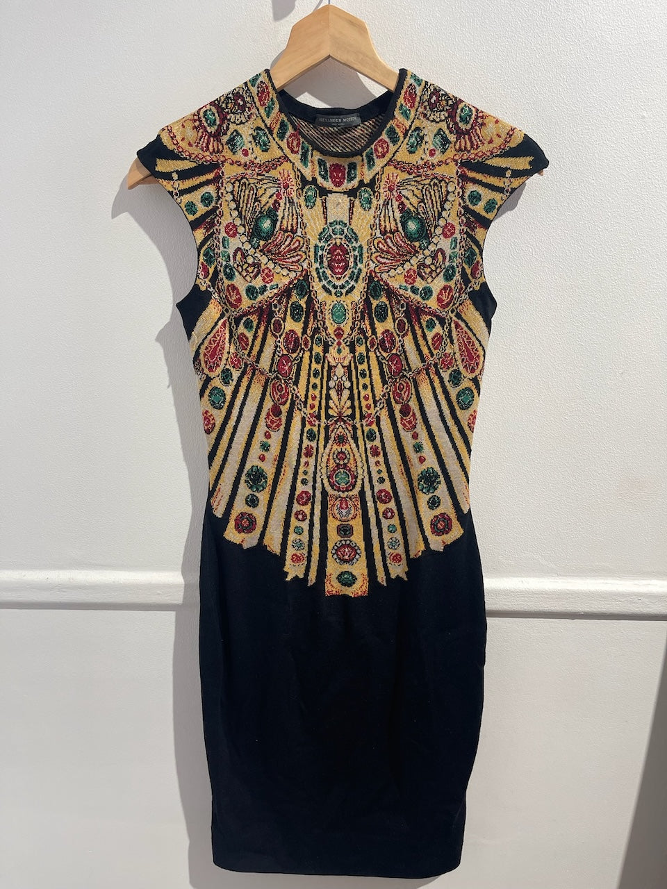 Robe Alexander Mcqueen noire T.XS